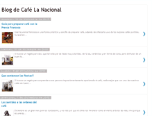 Tablet Screenshot of cafelanacional.blogspot.com