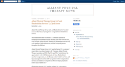 Desktop Screenshot of alliantptnews.blogspot.com