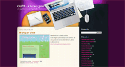 Desktop Screenshot of curso306cepa1c2010.blogspot.com