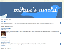 Tablet Screenshot of mikao.blogspot.com