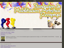Tablet Screenshot of fundapompeya.blogspot.com