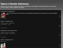 Tablet Screenshot of operaedemaisinteresses.blogspot.com