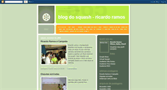 Desktop Screenshot of blogdosquash.blogspot.com