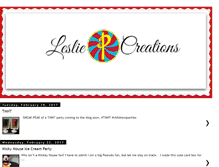 Tablet Screenshot of lesliepcreations.blogspot.com