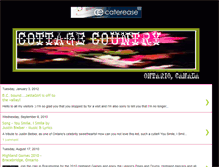 Tablet Screenshot of ontarioscottagecountry.blogspot.com