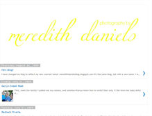 Tablet Screenshot of meredithparnell.blogspot.com