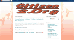 Desktop Screenshot of citizen2dotorg.blogspot.com