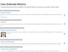 Tablet Screenshot of caosrelativo.blogspot.com