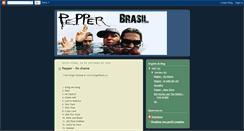 Desktop Screenshot of pepperbrasil.blogspot.com