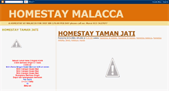 Desktop Screenshot of homestayatmalacca.blogspot.com