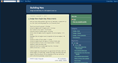 Desktop Screenshot of building-neo.blogspot.com