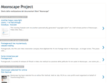 Tablet Screenshot of moonscape-project.blogspot.com