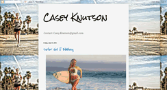 Desktop Screenshot of caseyknutson.blogspot.com