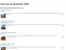 Tablet Screenshot of gincanadaqualidade.blogspot.com