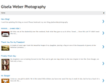Tablet Screenshot of giselaweberphotography.blogspot.com