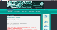 Desktop Screenshot of filosofarliberta.blogspot.com
