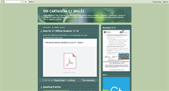 Desktop Screenshot of eoicartagena5aingles.blogspot.com
