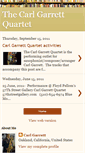 Mobile Screenshot of carlgarrettquartet.blogspot.com
