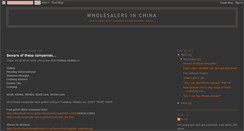 Desktop Screenshot of chinascammer.blogspot.com