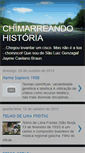 Mobile Screenshot of chimarreandocomahistoria.blogspot.com