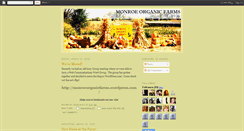 Desktop Screenshot of monroefarm.blogspot.com