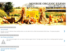 Tablet Screenshot of monroefarm.blogspot.com