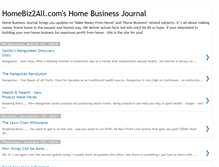 Tablet Screenshot of homebiz2all.blogspot.com