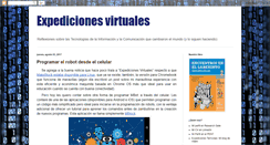 Desktop Screenshot of expediciones-virtuales.blogspot.com