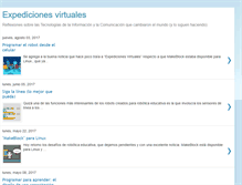 Tablet Screenshot of expediciones-virtuales.blogspot.com