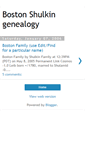 Mobile Screenshot of bostonshulkins.blogspot.com