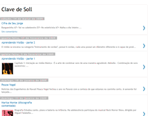 Tablet Screenshot of clavedesoll.blogspot.com
