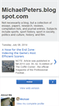 Mobile Screenshot of michaelpeters.blogspot.com