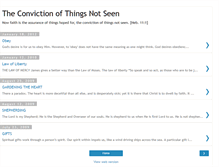 Tablet Screenshot of convictionofthingsnotseen.blogspot.com