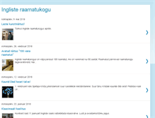 Tablet Screenshot of inglisteraamatukogu.blogspot.com