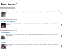 Tablet Screenshot of disney--dreaming.blogspot.com