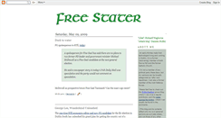 Desktop Screenshot of freestater.blogspot.com