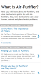 Mobile Screenshot of air--purifier.blogspot.com