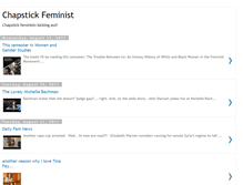 Tablet Screenshot of chapstickfeminist.blogspot.com
