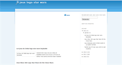 Desktop Screenshot of jeuxlegostarwars-42.blogspot.com