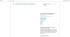 Desktop Screenshot of it-is-a-great-day-in-denmark.blogspot.com