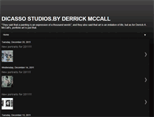 Tablet Screenshot of derrickmccall.blogspot.com