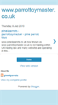 Mobile Screenshot of parrottoymaster.blogspot.com