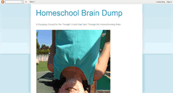 Desktop Screenshot of homeschoolbraindump.blogspot.com