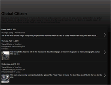 Tablet Screenshot of globalcitizen4life.blogspot.com