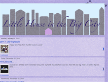 Tablet Screenshot of little-house-in-the-big-city.blogspot.com