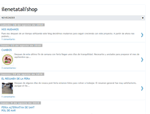 Tablet Screenshot of ilenetatalishop.blogspot.com