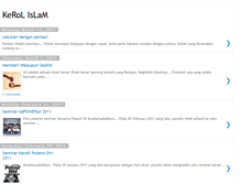 Tablet Screenshot of kerolislam.blogspot.com