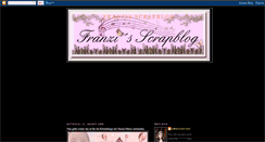Desktop Screenshot of franzis-scrapblog.blogspot.com