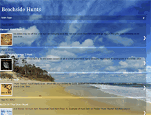 Tablet Screenshot of beachsidehunts.blogspot.com