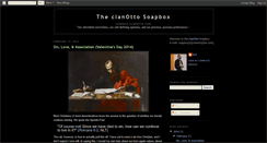 Desktop Screenshot of clanottosoapbox.blogspot.com